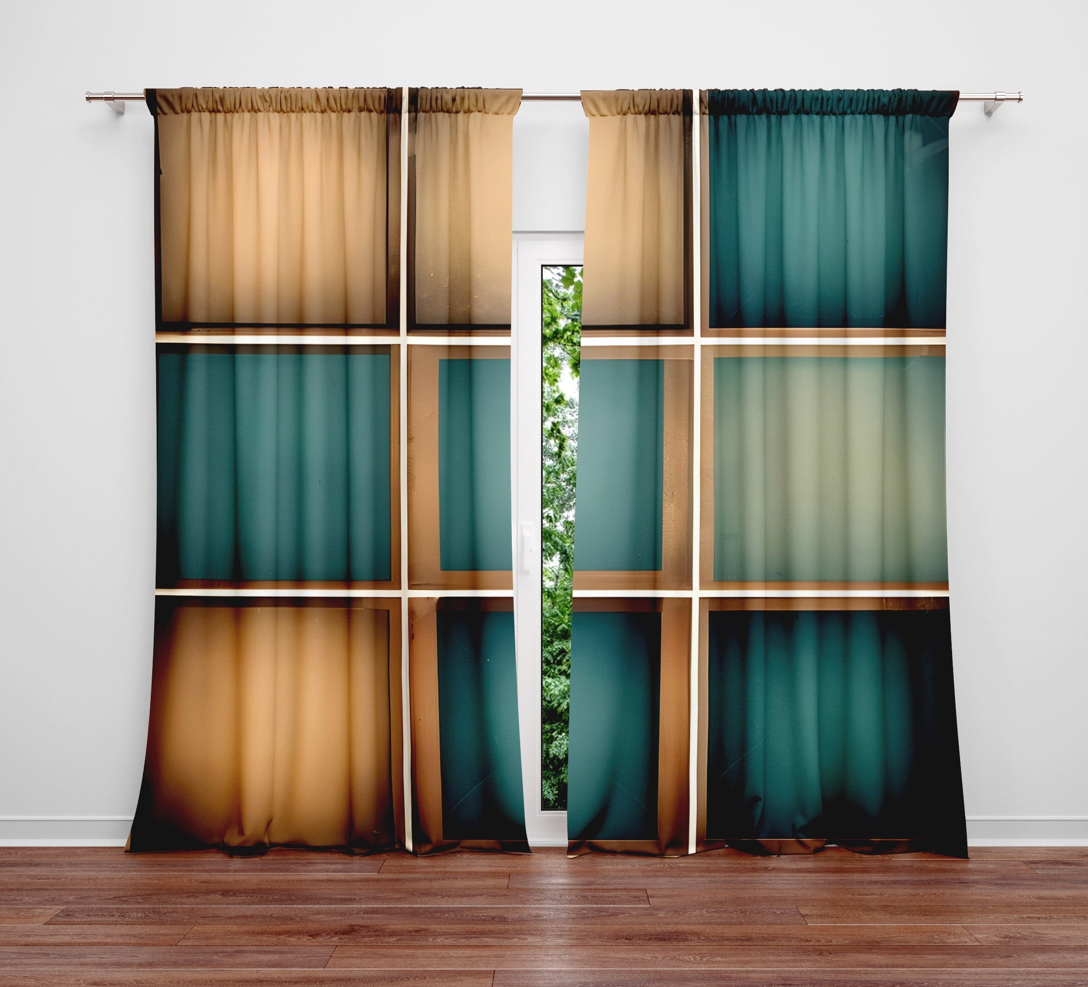 buyers-shop-checkered-window-curtain-abstract-tan-and-blue-chalkboard-online-hot-sale_3.jpg